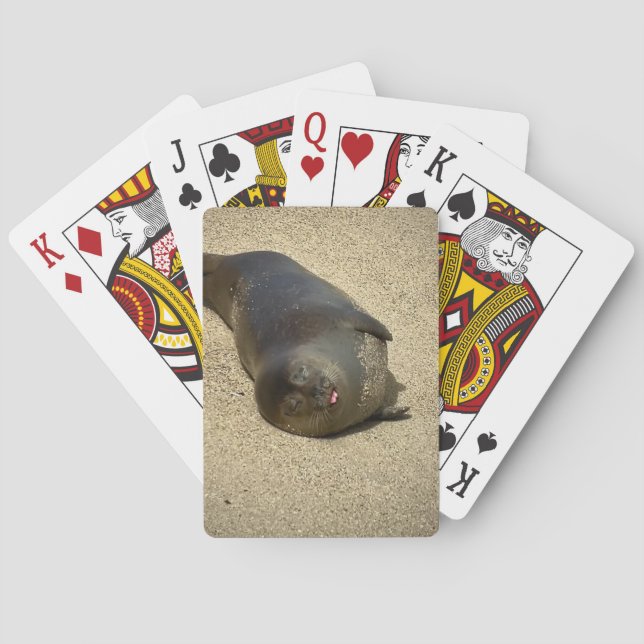 Baraja De Cartas Lazy Seal (Reverso)