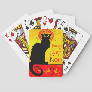 Baraja De Cartas Le Chat Noir Vintage