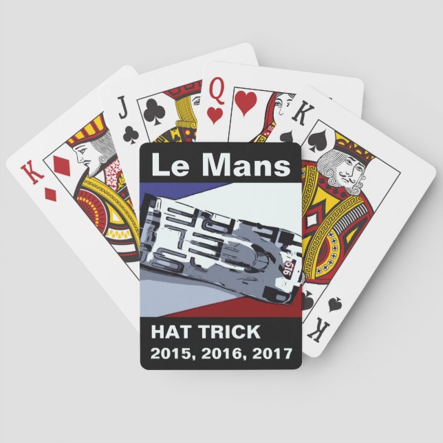 Baraja De Cartas Le Mans GORRA TRICK (Reverso)