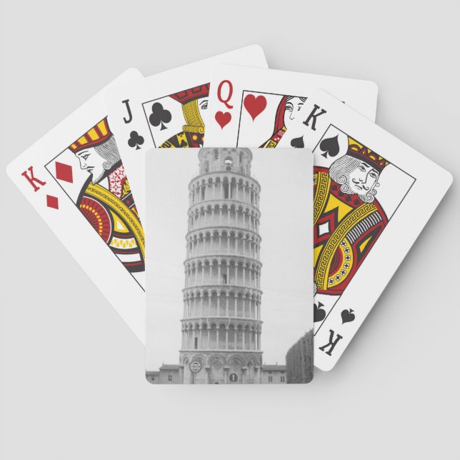 Baraja De Cartas Leaning Tower of Pisa (Reverso)