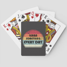 Baraja De Cartas Learn something everyday - Motivation