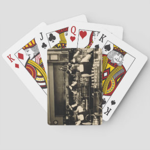 Baraja De Cartas Lección de ciencia en la Escuela de Gramática para