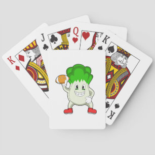 Baraja De Cartas Lechuga en los deportes de fútbol