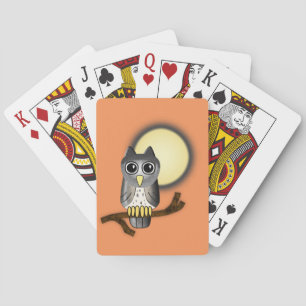 Baraja De Cartas Lechuza Halloween