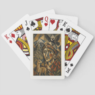 Baraja De Cartas Legado Cubista Peruano en Juego