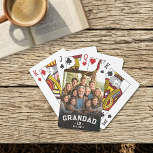 Baraja De Cartas Legado Total de Abuelos Foto Varsity Abuelo Est Añ
