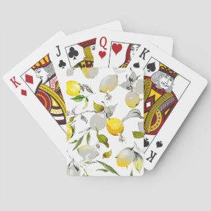 Baraja De Cartas Lemones acuarelas 20