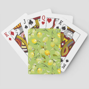 Baraja De Cartas Lemones acuarelas 22