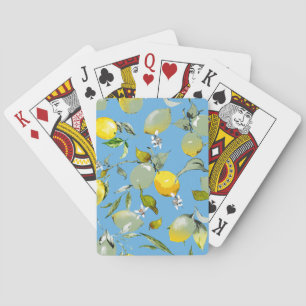 Baraja De Cartas Lemones acuarelas 26