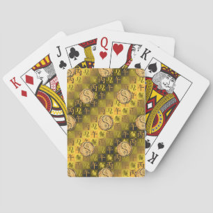 Baraja De Cartas Leo & Caballo de Fuego