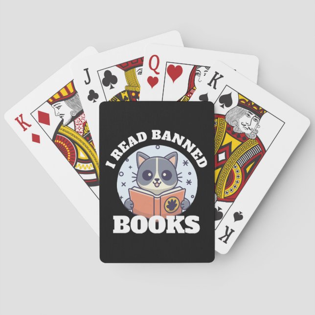 Baraja De Cartas Leo libros prohibidos (Reverso)
