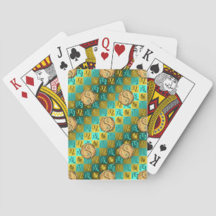 Baraja De Cartas Leo & Perro de Fuego