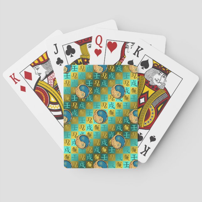 Baraja De Cartas Leo & Water Dog (Reverso)