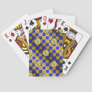 Baraja De Cartas Leo y Buey de Metal