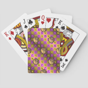 Baraja De Cartas Leo y Gallo de Tierra