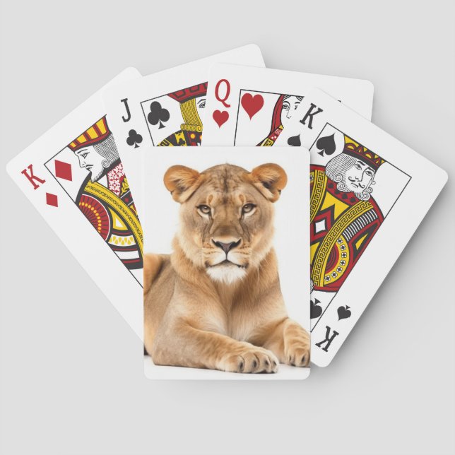 Baraja De Cartas León (Reverso)
