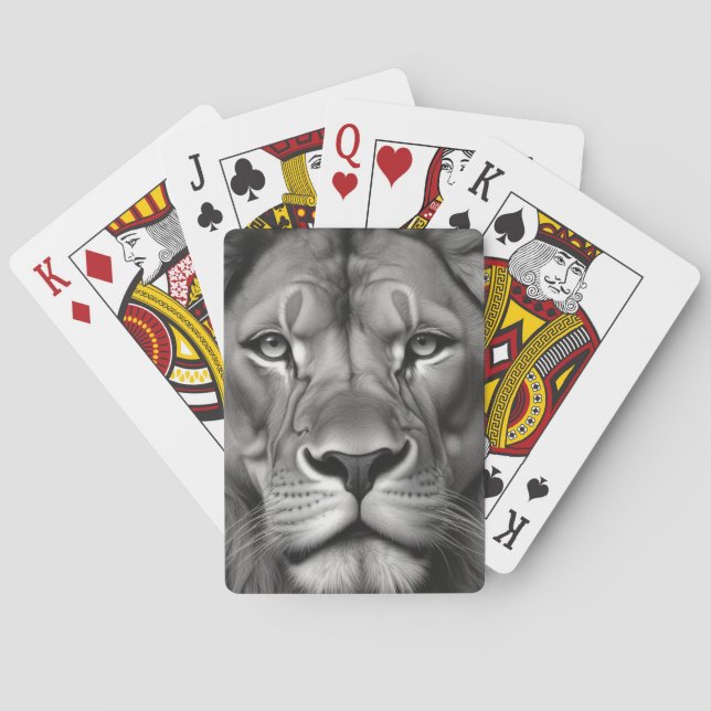 Baraja De Cartas León (Reverso)