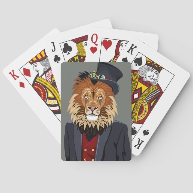Baraja De Cartas León Clásico (Reverso)