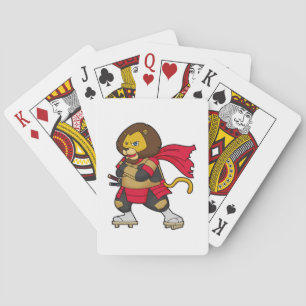 Baraja De Cartas León como guerrero con Cabo