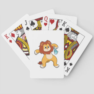 Baraja De Cartas León con peces
