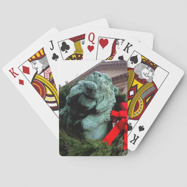 Baraja De Cartas León del Sur en el Instituto de Arte de Chicago (Reverso)