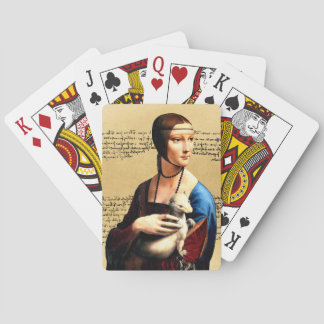 Baraja De Cartas Leonardo da Vinci Lady con Ermine