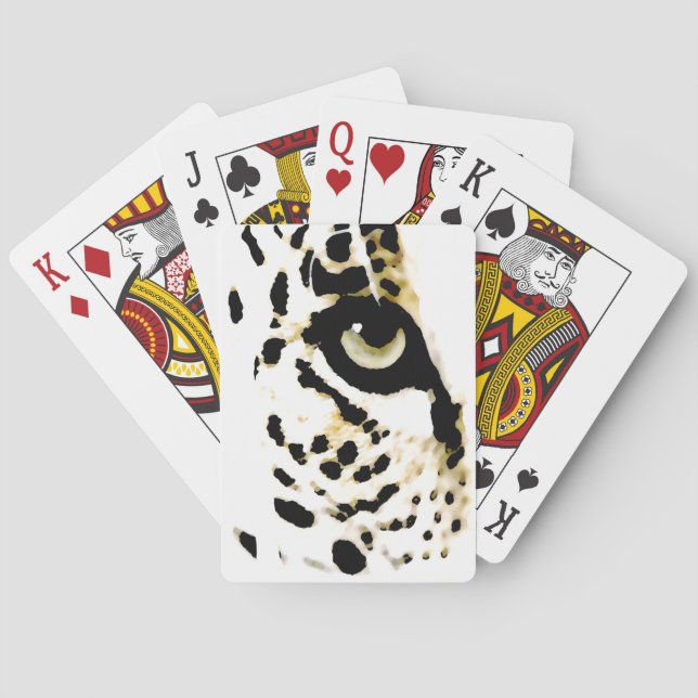 Baraja De Cartas Leopard Eye (Reverso)
