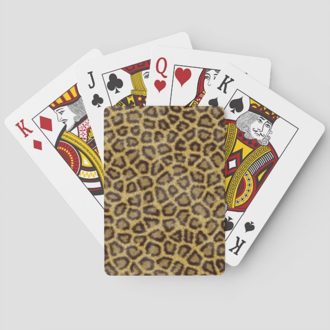 Baraja De Cartas Leopard Fur (Reverso)