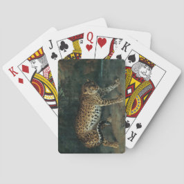 Baraja De Cartas Leopardo hembra (por Jean-Baptiste Oudry)