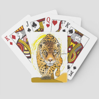 Baraja De Cartas Leopardo pintado o Jaguar