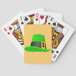 Baraja De Cartas Leprechaun Gorra con hebilla