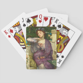 Baraja De Cartas Lesbia y su resplandor (por Edward John Poynter)
