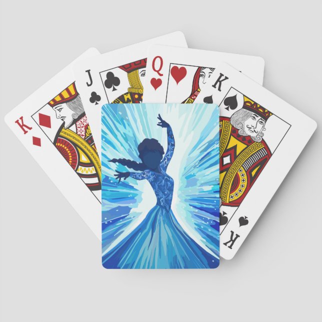 Baraja De Cartas Let It Go (Reverso)