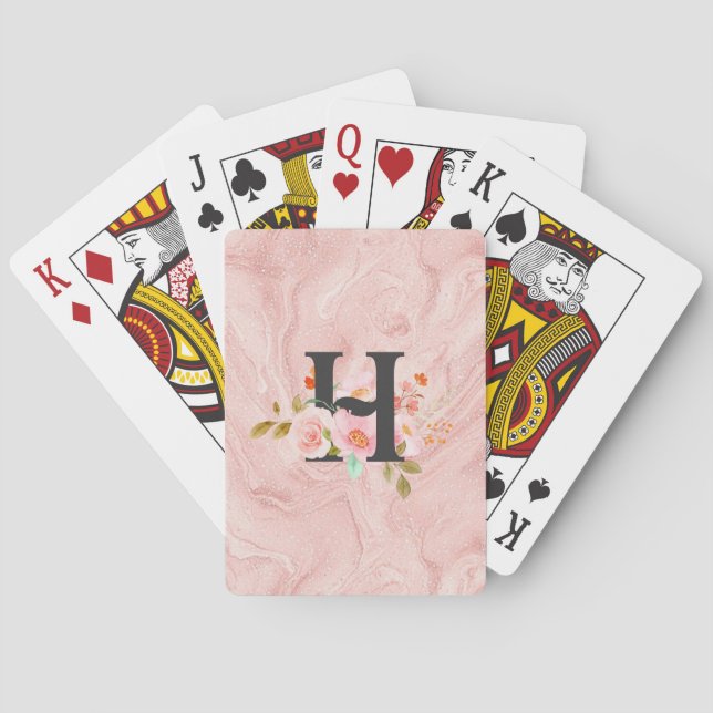 Baraja De Cartas Letra H (Reverso)