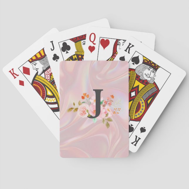 Baraja De Cartas Letra J (Reverso)