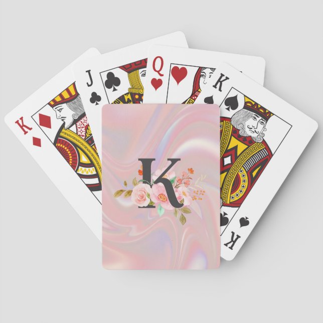 Baraja De Cartas Letra K (Reverso)