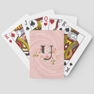 Baraja De Cartas Letra U