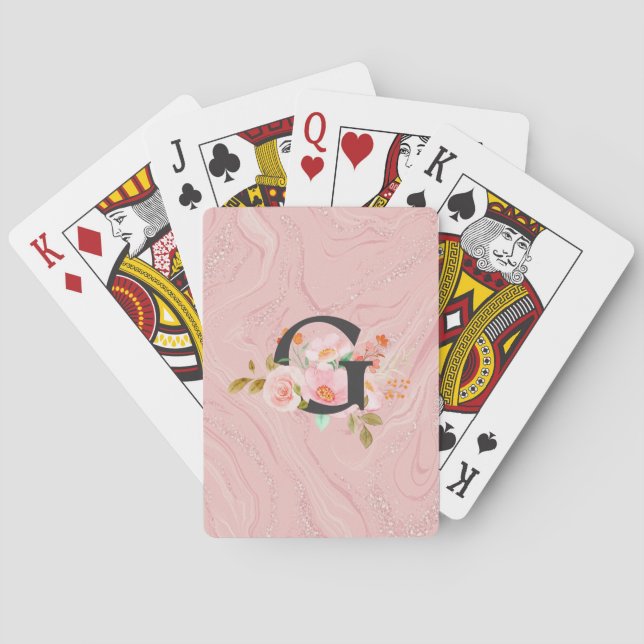 Baraja De Cartas Letter G (Reverso)