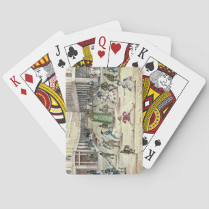 Baraja De Cartas Levante en el verde, celebraciones del primero de