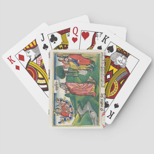 Baraja De Cartas Leviticus 1 1-7 la ley de ofrendas, de 'NU (Reverso)