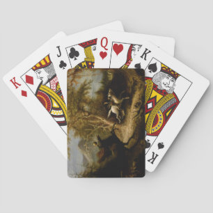 Baraja De Cartas Leyenda del fantasma de Halloween del jinete sin c
