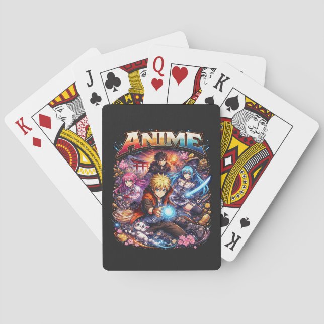 Baraja De Cartas Leyendas del Anime (Reverso)