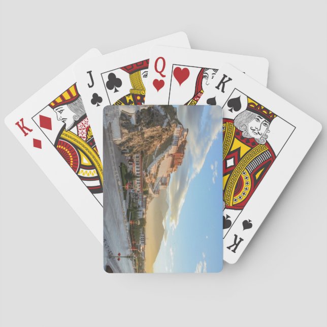 Baraja De Cartas Lhasa, Tíbet (Reverso)