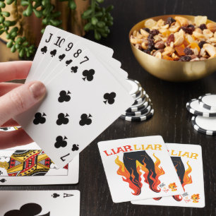 Baraja De Cartas Liar, Liar, Pant está en llamas