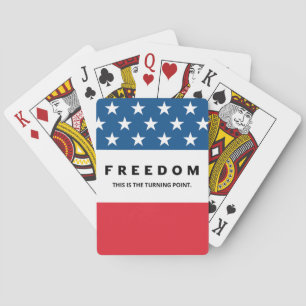 Baraja De Cartas Libertad Un verdadero patriota