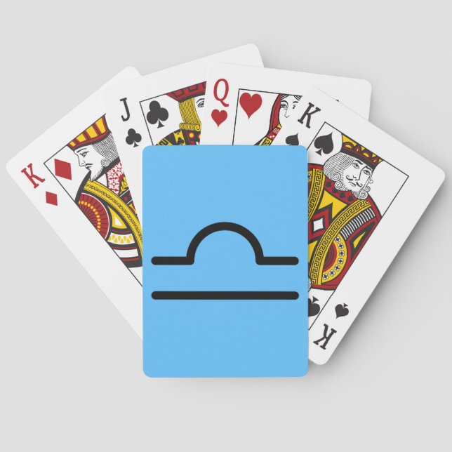Baraja De Cartas Libra (Reverso)