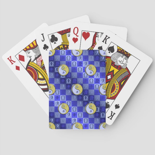 Baraja De Cartas Libra & Buey de Metal (Reverso)