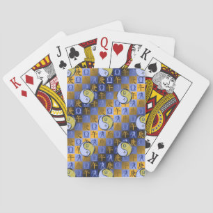 Baraja De Cartas Libra & Caballo de Metal