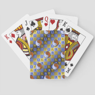 Baraja De Cartas Libra & Dragón de Madera