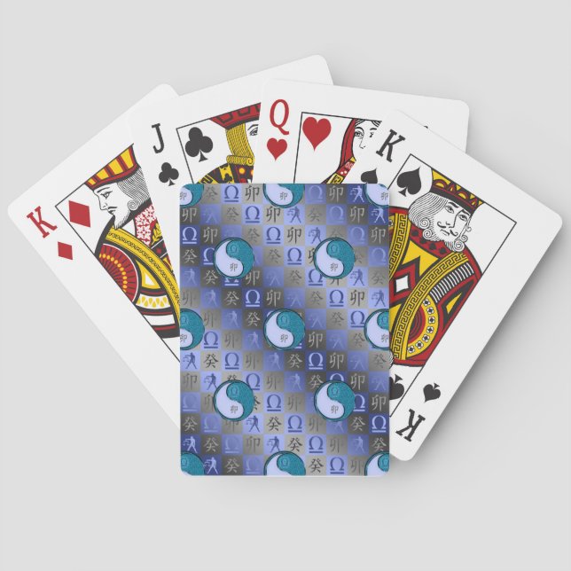 Baraja De Cartas Libra y Conejo de Agua (Reverso)